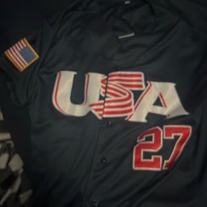 Mike trout USA jersey